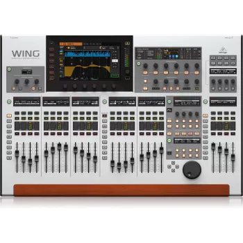 Behringer WING audiomikseri 48 kanavaa 10 - 20000 Hz hopea