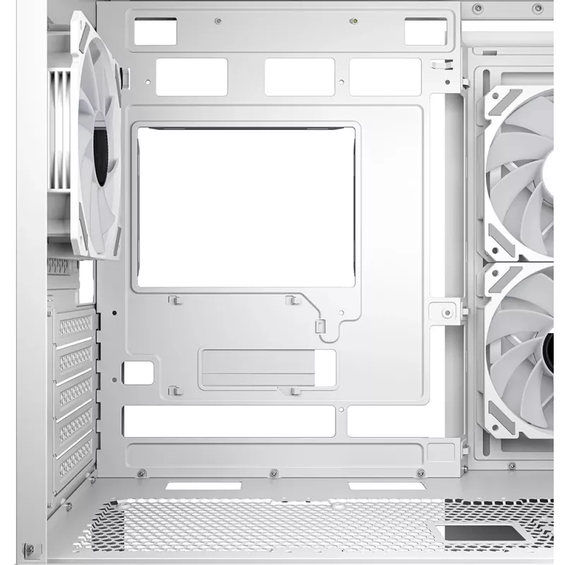PC-kotelo Sharkoon MK6 RGB Midi Tower valkoinen