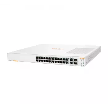 HPE Networking Instant On 1960 24G 2XF kytkin Europe (JL806A#ABB) - (HPE 1950 24G 2SFP+ 2XGT kytkimen (JG960A#ABB) seuraaja)