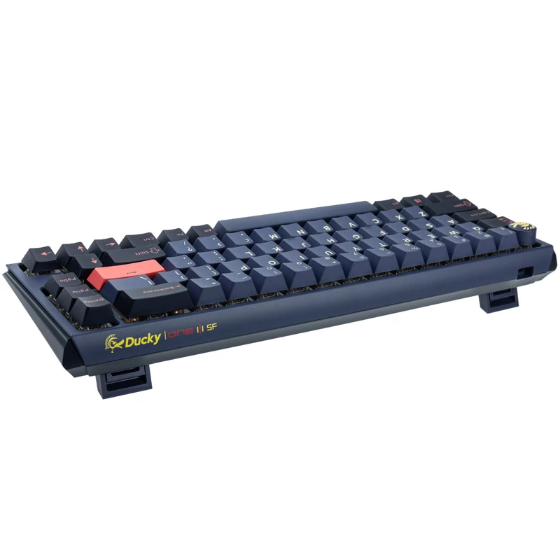 Ducky One 3 SF pelinäppäimistö USB QWERTY englanti sininen