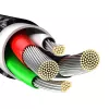 Baseus CALWJ-A01 Lightning-kaapeli 2 m musta 2,4 A