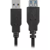 USB-kaapeli Sharkoon 3 m 2xUSB3.0-A