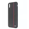 Tellur Cover -puhelinkotelo iPhone XS Maxille – musta carbon-viimeistely