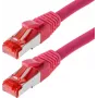 Verkkokaapeli Helos CAT6 S/FTP (PIMF) 3 m magenta