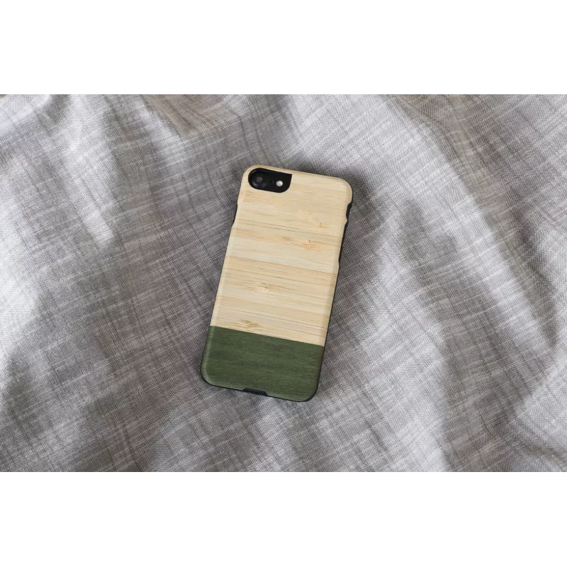 Puhelinkotelo Man and Wood iPhone 7/8 – Bambuswald musta