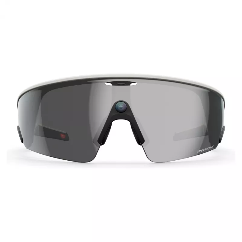 META Oakley Vanguard, Meta AI, valkoinen, Prizm musta AI-lasit