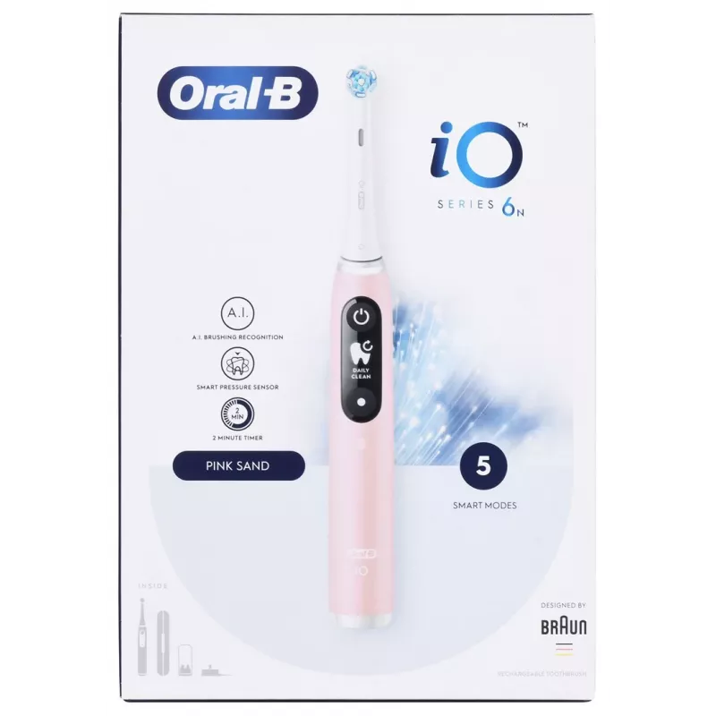 Oral-B iO6 pinkki sähköhammasharja