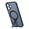 Torras Pstand Spin -kotelo iPhone 16:lle (musta)