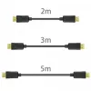 DisplayPort-kaapeli Unitek Y-C609BK — 3 m, uros-uros, musta