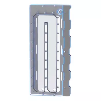 Distro Plate Triton Wraith 2.0 Elite — Distro Plate, hopeinen pinta