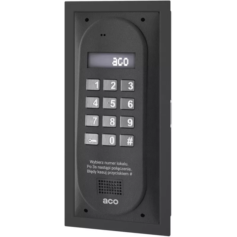 ACO CDNP8ACC ST ovipuhelimen ohjauspaneeli