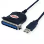 ROLINE 12.02.1092 kaapeliadapteri IEEE 1284 USB-A musta (12.02.1092)