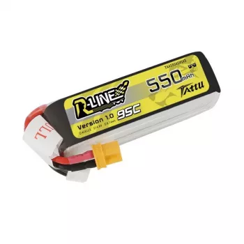 Akku Tattu R-Line 550mAh 14,8V 95C 4S1P — LiPo-akku RC-malleihin