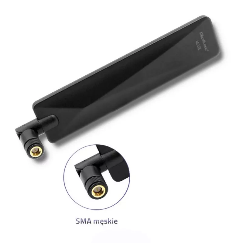 Qoltec 57018 4G LTE -antenni omnidirektionaalinen | 7dBi | sisäkäyttöön