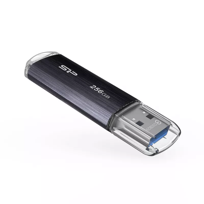 SILICON POWER Blaze B02 USB-muistitikku 256 GB USB Type-A 3.2 Gen 1 (SP256GBUF3B02V1K) musta