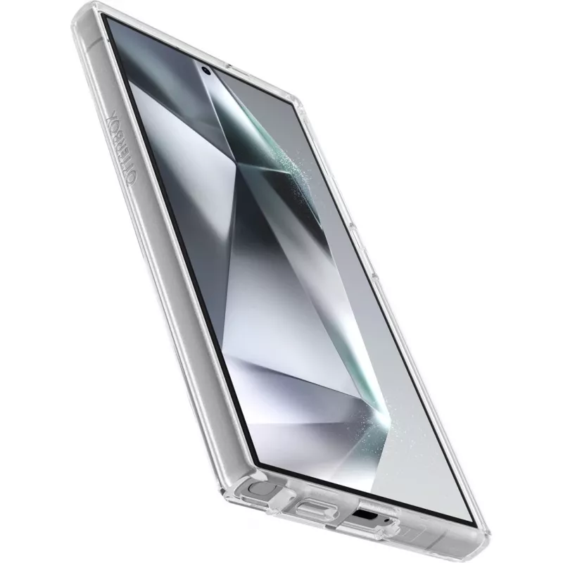 OtterBox Symmetry Clear -suojakuori Samsung Galaxy S24 Ultra -puhelimelle, kirkas