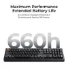 Mekaaninen Full-Size-näppäimistö Keychron V6 Ultra 8K — QWERTY, Bluetooth, RGB, musta