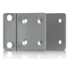 Asennussarja Ubiquiti UACC-Rack-Ear-1U harmaa sinkitty teräs