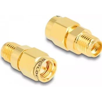 DeLOCK sovitin SMA uros SMA naaras C6801 liitintyyppi SMA