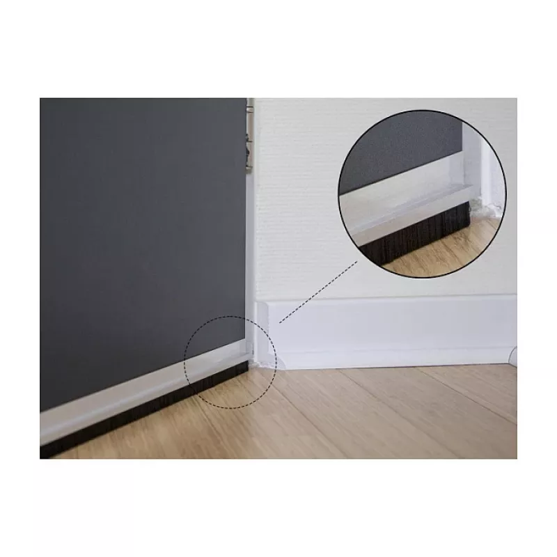 Harjalista DeLOCK 66650 20 mm alumiiniprofiililla kulma pituus 1 m