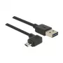 USB-kaapeli DeLOCK 83847 USB 2.0 0,5 m USB A Micro-USB B musta