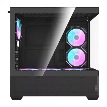 Darkflash DS900 AIR tietokonekotelo, ATX, musta