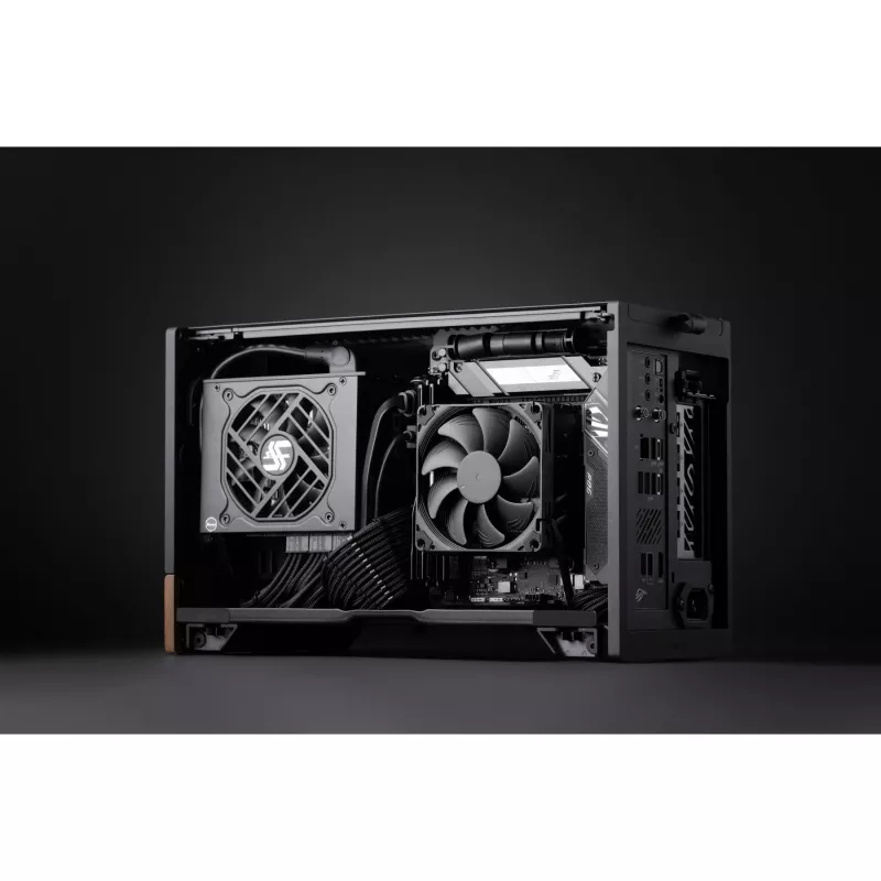 NOCTUA NH-L9x65 chromax.musta matalaprofiilinen CPU-jäähdytin