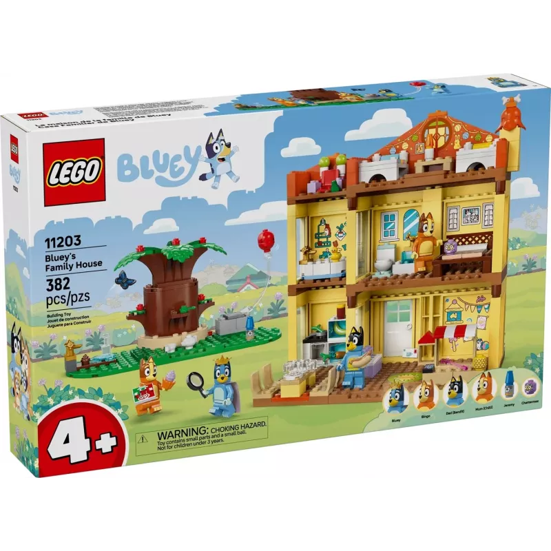 LEGO BLUEY 11203 Blueyn perhetalo