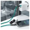 USB-kaapeli RealPower MagneticCharge3 2 m USB A vihreä pikalataus tiedonsiirto