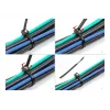 Kaapeliside DeLOCK 200x4,8 mm 50 kpl musta