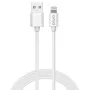 Savio Cl-193 USB-kaapeli USB 2.0 2 m USB A USB C/Lightning valkoinen