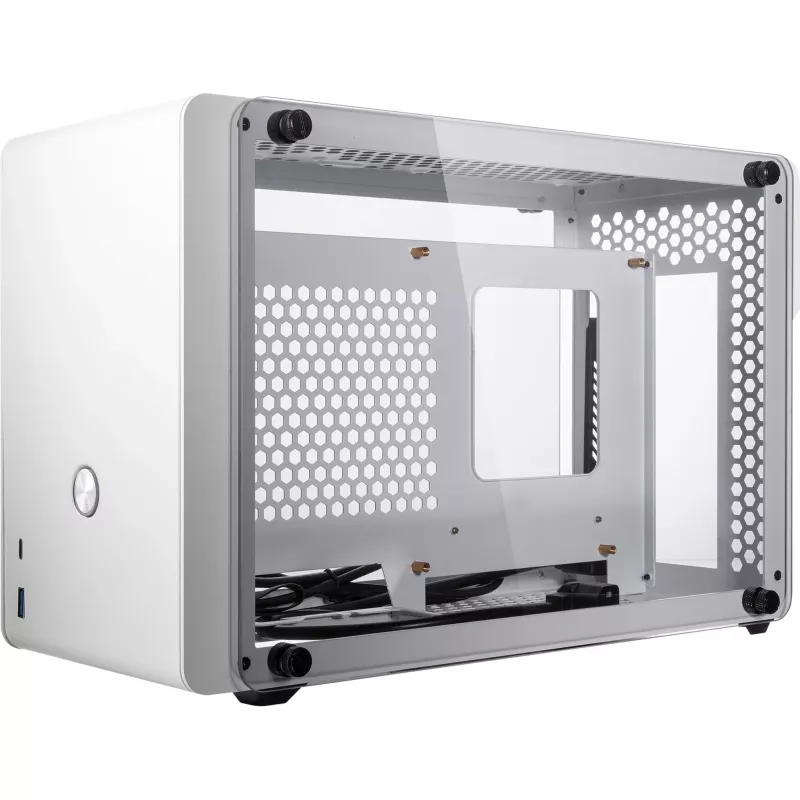 RAIJINTEK Ophion Mini-ITX kotelo karkaistulla lasilla - valkoinen - kotelo - Mini-ITX