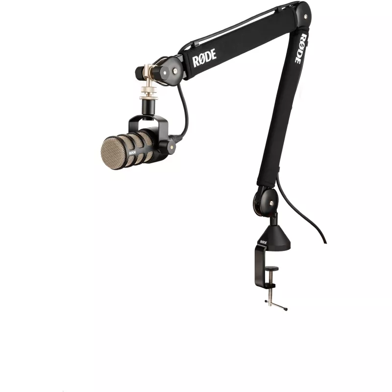 Rode PSA1+ päivitetty studiovarsi radioon, broadcastiin, studioon ja kotikäyttöön - musta