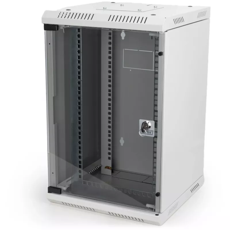 Digitus DN-1019 - kaappi - verkkokaappi - harmaa, RAL 7035 - 10U - 25.4/48.3 cm (10/19 inch)