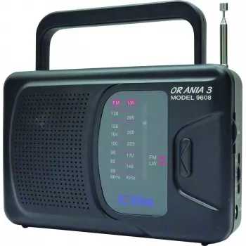 Radio verkko- ja paristokäyttö FM, LW Eltra Ania