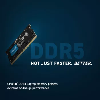 Crucial 8GB 1x8GB DDR5-5600 CL 46 SO-DIMM RAM kannettavan muisti - 8 GB - DDR