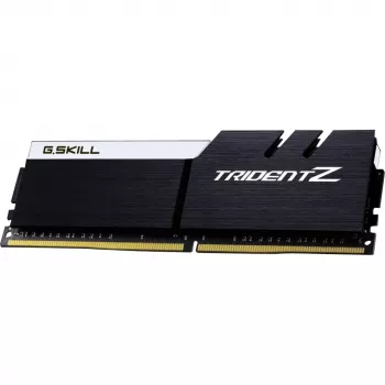 DIMM 32 GB DDR4-3200 (2x 16 GB) Dual-Kit, keskusmuisti musta/valkoinen, F4-3200C16D-32GTZKW, Trident Z, INTEL XMP