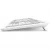 Sharkoon OfficePal K30W valkoinen DE-asettelu Rubberdome