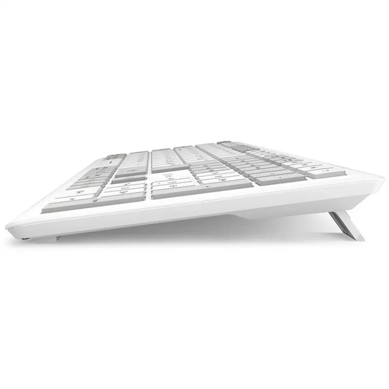 Sharkoon OfficePal K30W valkoinen DE-asettelu Rubberdome