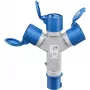 Goobay CEE-Y-adapteri, CEE-pistoke 3x CEE-pistorasiaan (76237)