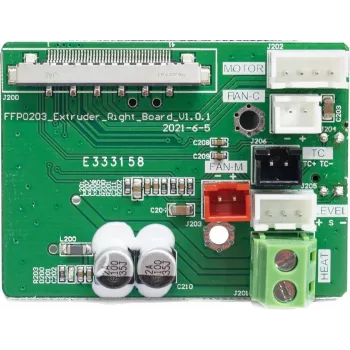 Extruder-adapterilevy Flashforge 30002136001 3D-tulostimen extruder-liitäntään