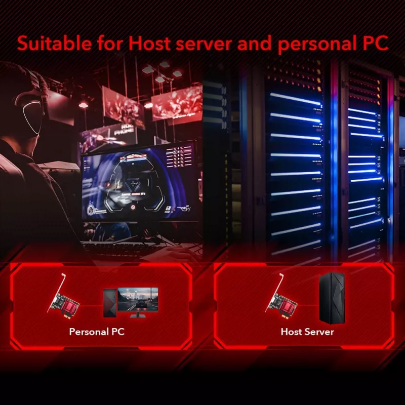 Cudy PE25 verkkokortti sisäinen Ethernet