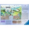 Palapeli Ravensburger Coastal Cottage 1000 palaa, 700 mm leveä, 2 mm paksu
