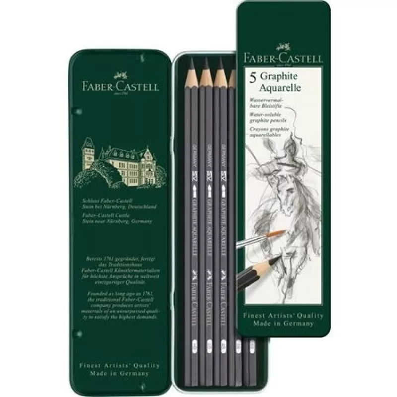 Grafiittikynä Faber-Castell 117805 HB 5 kpl
