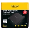 Intenso EOD 500BD Slim ulkoinen Blu-ray-poltin, USB 3.2 Gen 1, musta