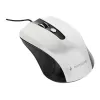 Johdollinen molempikätinen optinen hiiri GEMBIRD MUS-4B-01-BS, USB Type-A, 1200 DPI, 4 painiketta, musta/hopea