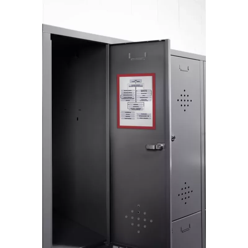 Magneettikehys Durable DURAFRAME A4 punainen