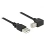USB-kaapeli DeLOCK 2 m USB 2.0 USB A USB B musta