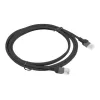 Verkkokaapeli LANBERG PCU5-10CC-0200-BK RJ-45 Cat5e U/UTP 2 m musta