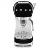 SMEG 50's Style ECF02BLEU espressokeitin, 15 bar, musta